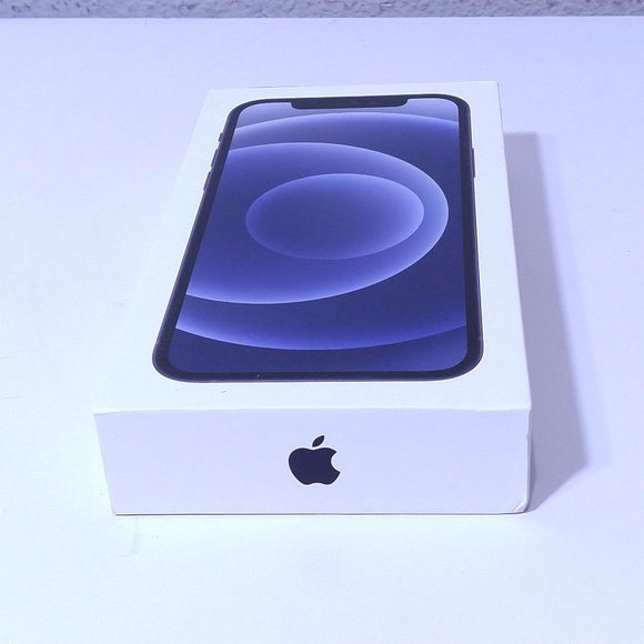 APPLE iPHONE 12 BOX ONLY 64GB Original Packaging OEM Steve Jobs LOGO STICKER - Picture 5 of 16